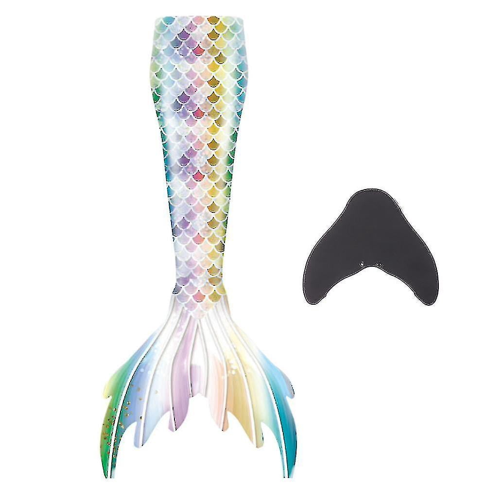 Aleko Mermaid Tails For Swimming For Kids And Adults With Monofin