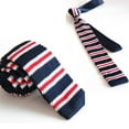 thumbnail image 3 of Maoww Cravate Mince Formelle Tricotée pour Hommes, 3 of 3