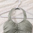 thumbnail image 4 of Angala Daily Wear Dress For Girls Sleeveless Halter Solid Color Girls Beach Dresses, 4 of 9