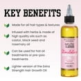 thumbnail image 3 of The Mane Attraction Rosemary Castor Black Seed Hair Oil, 4 Fl Oz, Value Pack, 3 of 6