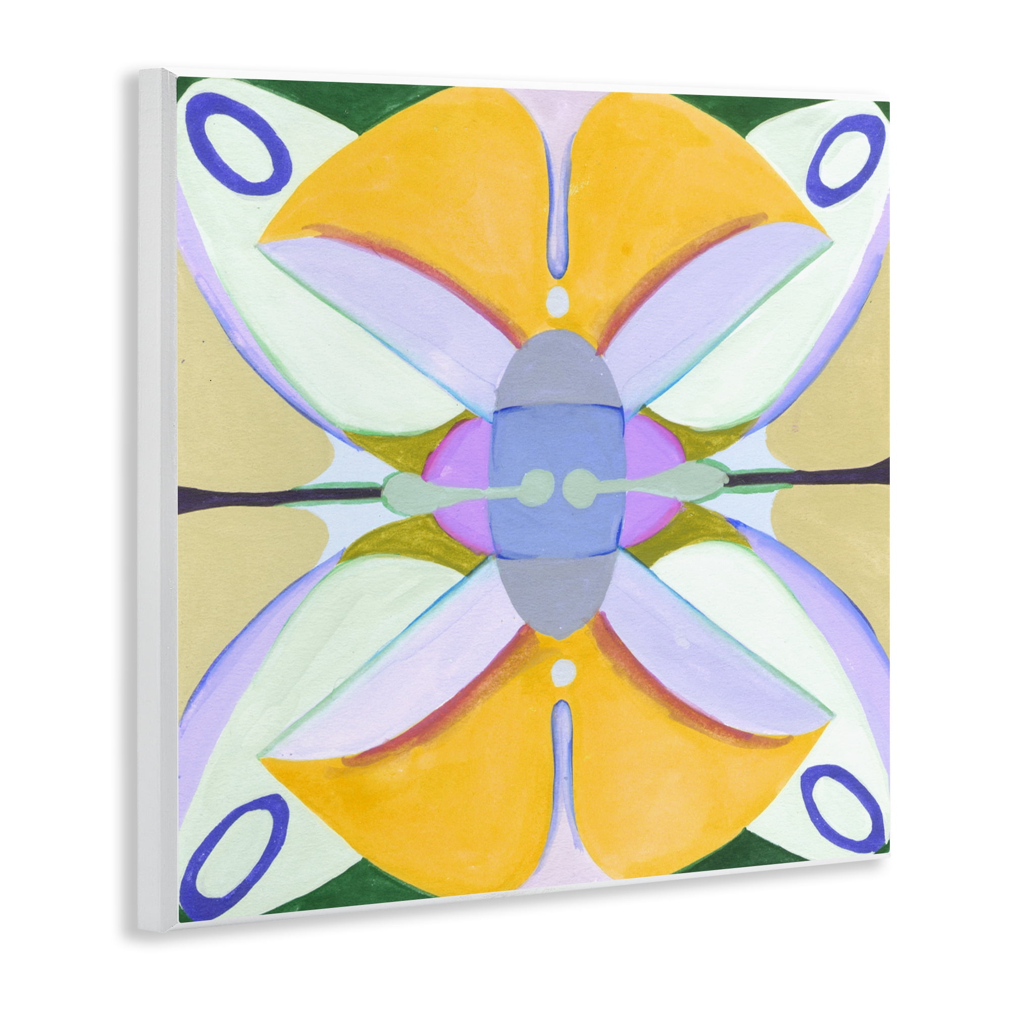 Stupell Industries Warm Revival Kaleidoscope Wall Plaque Art, design by Melissa Wang