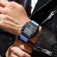 thumbnail image 2 of Relojes Megir Chronograph con calendario luminoso, color de correa, azul, 2 of 2