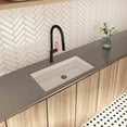 thumbnail image 5 of NEWATER Pull Down Kitchen Faucet,Matte Black, 5 of 13
