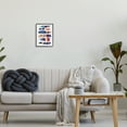 thumbnail image 2 of Stupell Industries Varied Contemporary Shapes Abstract Painting Black Framed Art Print Wall Art, 11 x 14, 2 of 8
