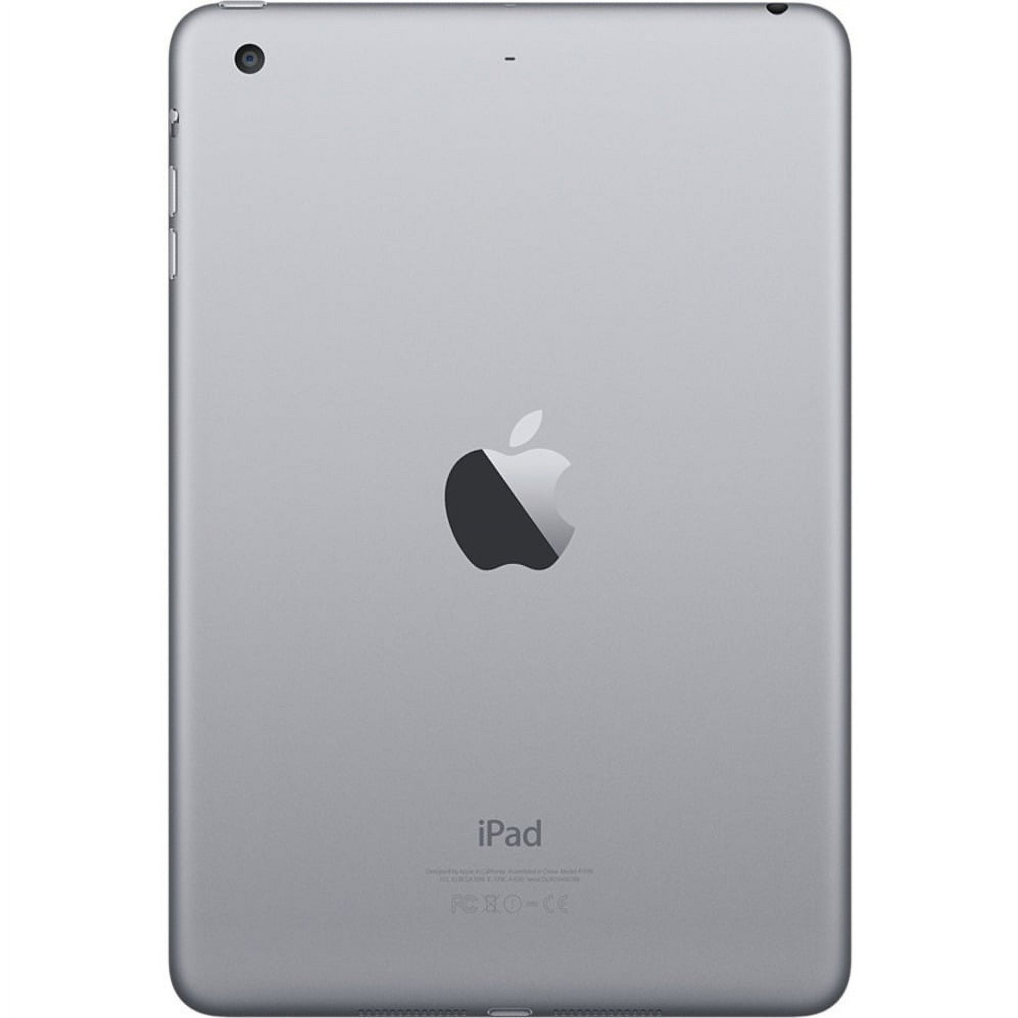 Apple iPad mini 3 Tablet, 7.9" QXGA, Cyclone Dual-core (2 Core) 1.30 GHz, 128 GB Storage, iOS 8, 4G, Silver - image 3 of 7