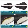thumbnail image 7 of Odoland Bike Seat Cover Bike Gel Seat Cover, Exercise Bicycle Saddle Cover Cushion for Men/Women, Great for Indoor Cycling Class and Stationary Bikes Indoor Cycling (size 11" x 6") Road Mountain Bikes, 7 of 7