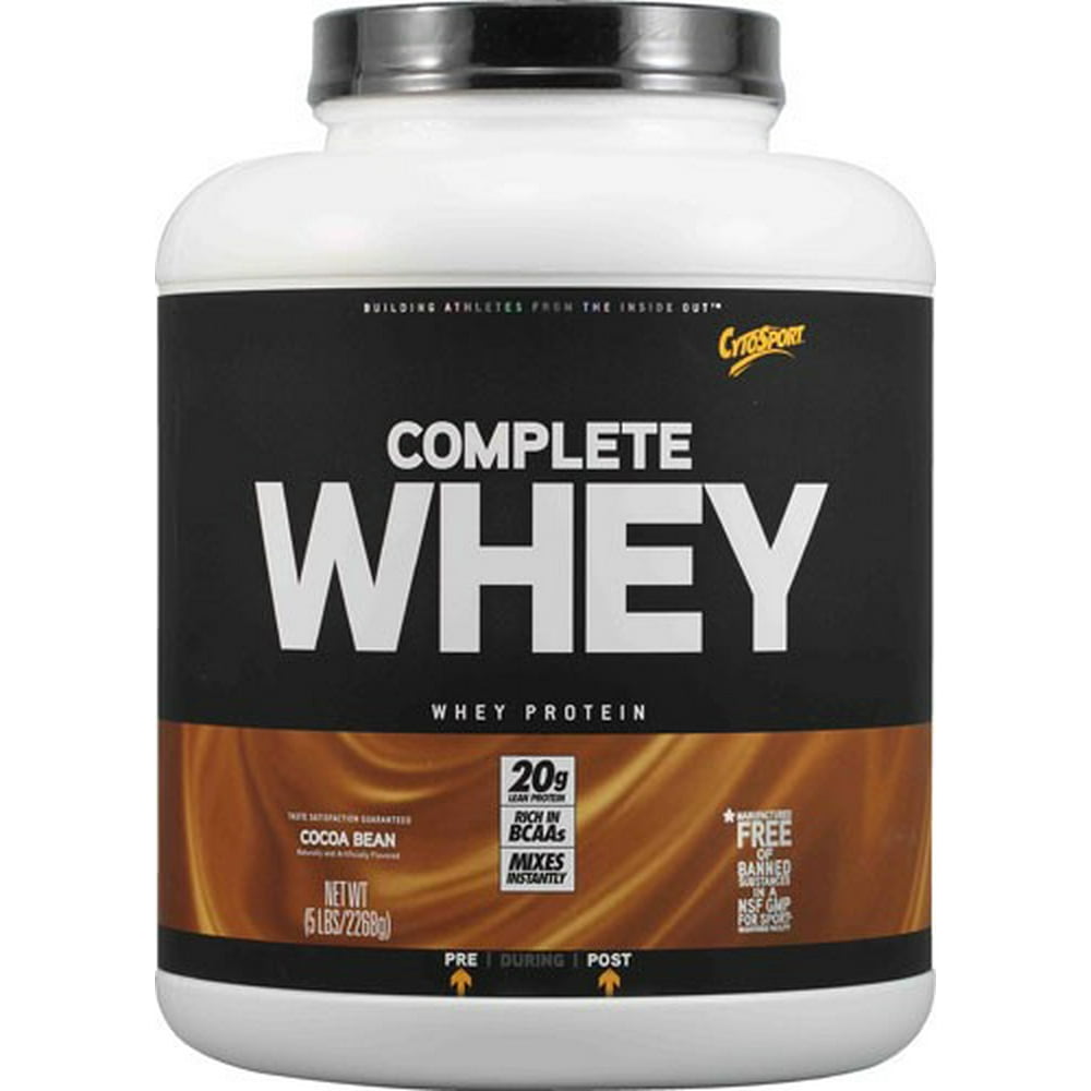 Complete Whey Protein, Cocoa Bean, 5 Lb