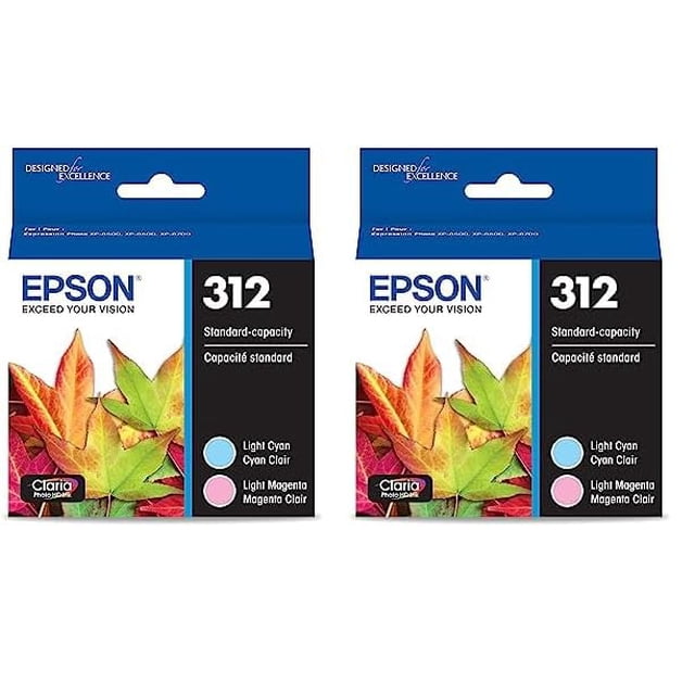Cartucho de tinta Epson T312 Claria Photo HD de capacidad estándar