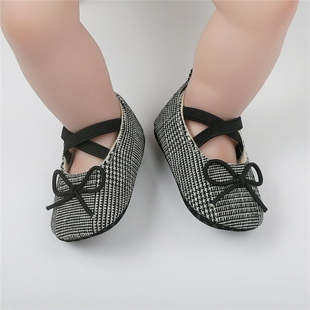 

Hunpta Toddler Shoes Toddler Kids Infant Girls Bowknot Princress Shoes Soft Sole Non Slip First Walkers Prewalker Shoes