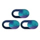 thumbnail image 2 of Paquete de 3 cubiertas deslizantes ultrafinas para cámara web para computadora Cielo estrellado d Baoblaze Cubierta de la cámara web, 2 of 8