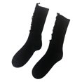 thumbnail image 1 of Calcetines de algodón con agujeros rasgados para mujer, ropa de calle con personalidad, estilo Hip Hop, 1 of 4