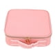 thumbnail image 2 of Estuche Cosmética de Vije, Bolsita de Maquillaje Portátil de Cuero Rosa de Cuero Pu de Cremallera de Slick pu para Al Aire Libre, 2 of 7