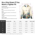 thumbnail image 5 of Lsque Floral Mountain Landscape UPF 50+ Lightweight Sun Protection Men's Women's Long Sleeve Shirt, Hoodie Performance -3X-Large, 5 of 9