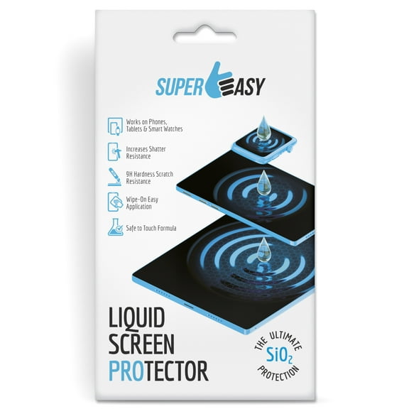 Super Easy Liquid Screen Protector Nano Wipe On Protection for All Phones Tablets and Smart Watches
