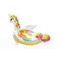 thumbnail image 2 of Intex Unicorn Inflatable Ride-On Pool Float with Handles, 78"x55"x40", Max 88lbs, Ages 3+, 2 of 5