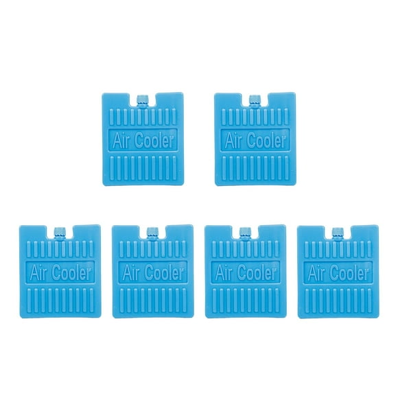 Maytalsory 6 Pcs Blocs de Congélateur Éléments de Refroidissement Blocs de Voyage Bloc de Glace de Refroidissement Congélateur à Glace pour Pique-Nique