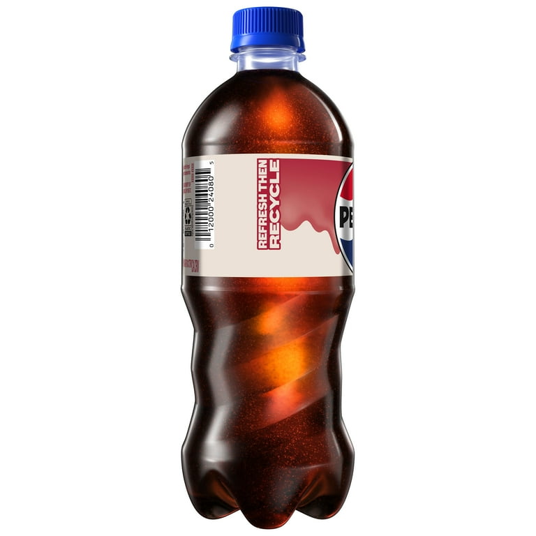 pepyon Pepsi, Soda, 20 fl oz Bottle, Wild Cherry And Cream Flavor