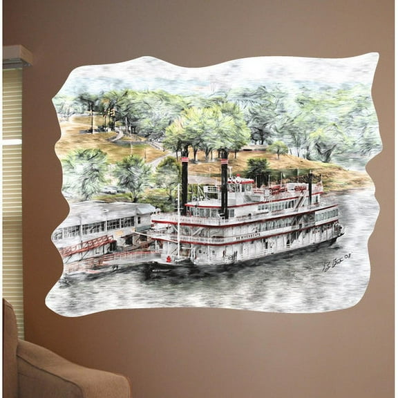 Wallhogs Batie Belle of Cincinnati Wall Mural