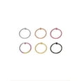 thumbnail image 5 of No Boundaries Womenn's 20G Nose Ring Pack, 6-Pack, Women's, 5 of 5