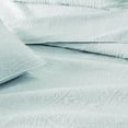 thumbnail image 2 of Great Bay Home Pinsonic Medallion Reversible Quilt Set With Shams  (Full / Queen, Pale Aqua), 2 of 4