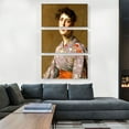 thumbnail image 3 of ARTCANVAS Girl In Japanese Costume 1890 Canvas Art Print by William Merritt Chase - Size: 60" x 40" (1.50" Deep) (3-Piece), 3 of 9