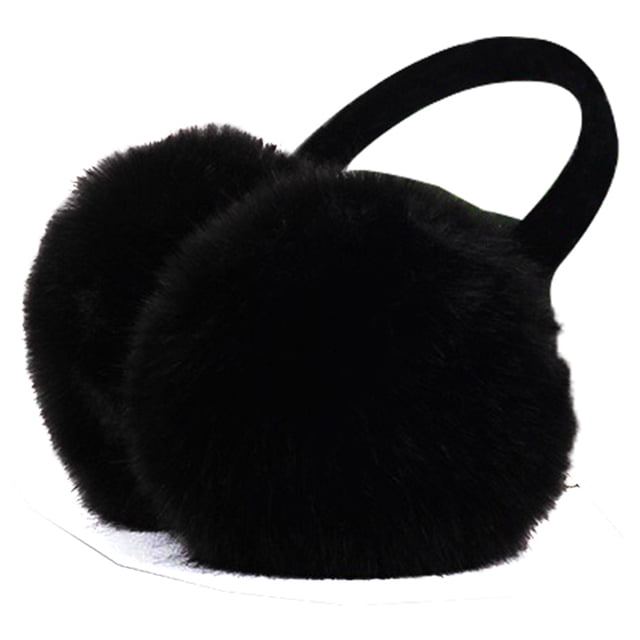 Cache-oreilles d'Hiver Duveteux Doux et Chauds Cache-Oreilles d'Hiver par Temps Froid Chauffe-Oreilles Extérieur Couvre-Oreilles pour Femmes Filles