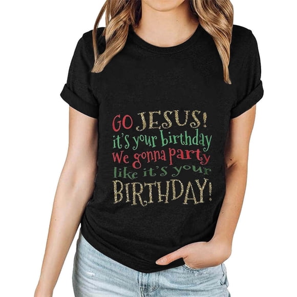 UPPADA Womens Easter Shirts Letter Print Short Sleeve Tees Tops Funny Cute Crewneck T-Shirt Casual Graphic Pulllover Tops,Black Easter Shirts Medium