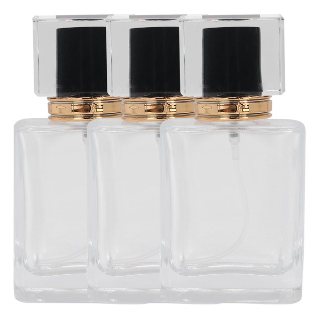 Perfume Bottle Perfume Refillable Bottle Glass Perfume Bottle Perfume Atomizer Holder Liquid Refillable Bottle 50ml Refillable Perfume Bottle Glass Spray Transparent Liquid Empty