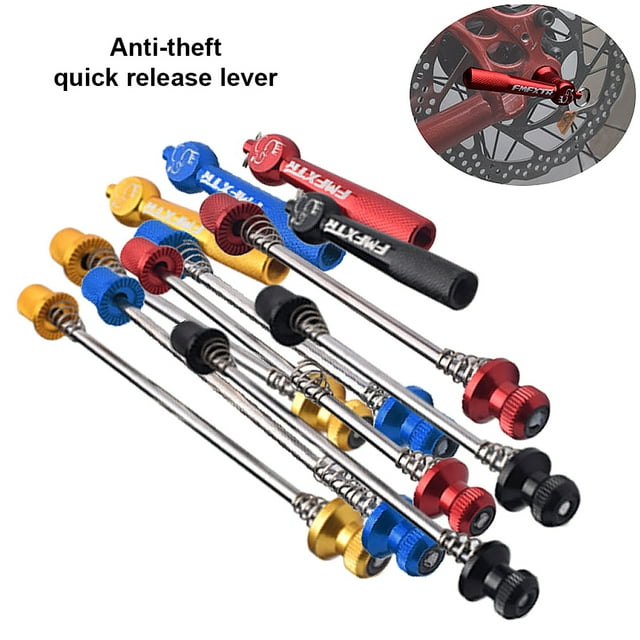 Baohd Brochette de Montagne en Alliage Portable Professionnelle Détachable Libération Rapide Accessoires de Brochettes pour Activité Extérieure Rouge