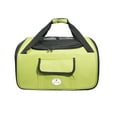 thumbnail image 2 of Pet Life ® 'Ultra-Lock' Collapsible Safety Travel Wire Folding Pet Dog Carseat Car Seat Carrier crate, 2 of 5
