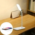thumbnail image 3 of LED Desk Lamp with 15W Wireless Charging, 3 Color Modes, USB Port, Dimmable Brightness, Eye-Caring 800 Lumen Output, Adjustable Gooseneck, 3 of 6