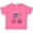 Hot Pink, variant on Inktastic Little Sister Unicorn Lil Sis Girls Toddler T-Shirt