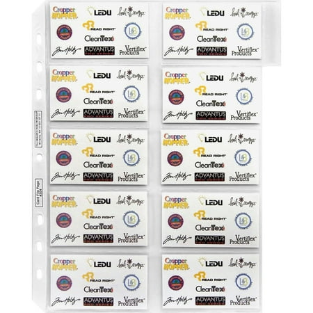 Anglers 3-Ring Business Card Pages