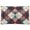 Plaid In Navy Blue, variant on Cozy Mat Pet Bed Indoor Outdoor Warm Soft For Cat Dog Puppy(S/M) Pattern Of Fleur-de-lis