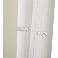 thumbnail image 3 of Mulanimo Water Repellent Soft Microfiber Fabric Shower Curtain for Bathroom, Decorative Embossed Pattern, Cream, 72x72 Inches, 3 of 7