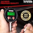 thumbnail image 4 of Medidor Digital de Presión de Neumáticos TireTek 200 PSI Acero Inoxidable, 4 of 6