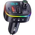 thumbnail image 1 of Bluetooth Car Adapter, Pd 18w And Qc3.0 Bluetooth 5.0 Wireless Car Radio Adapter Music Player, 1 of 5