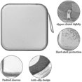 thumbnail image 5 of 40 Capacity Cd Case, Hard Plastic Dvd Case Portable Zipper Cd Case, 5 of 5