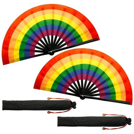 

QING SUN Hand Fan Folding Fan Fan Antique Bamboo Folding Fan Used for Party Decoration Decorative Dancing