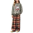 thumbnail image 2 of NAISIBABY Outfit Sets for Girls, Long Sleeve Sweatshirt with Elastic Waist Jogger Pants 2 Piece Sweatsuit Set Red Size 14, 2 of 6