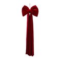 thumbnail image 2 of Dserhfy Large Christmas Tree Topper Bow Red Velvet Ribbon Gift Bows for Home Wreath Birthday Wedding Party Room Wall Backdrop Decoration, 2 of 8