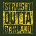 thumbnail image 4 of UGP Campus Apparel Straight Outta Oakland Long Sleeve T-Shirt - X-Large - Forest, 4 of 6