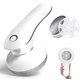 thumbnail image 1 of afeitadora de tela blanca, removedor eléctrico portátil recargable con 1 cuchillas reemplazables adicionales, afeitadora eficaz para ropa, muebles, bolas de pelusa, quitapelusas, 1 of 5