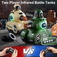 thumbnail image 2 of 2 Tanques de Batalla RC OBEST Pack de 2 con Sistema Infrarrojo para Niños de 6 a 12 Años, 2 of 7