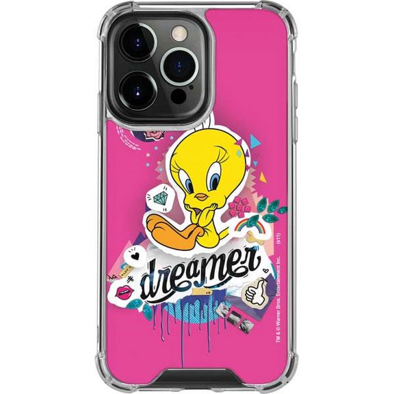 Skinit Cartoons Tweety Bird Dreamer iPhone 14 Pro Clear Case