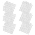 thumbnail image 2 of WEUVEB 6Pcs White Precision Lettering Stencils for Christmas Painting Crafts, 2 of 8