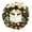 A-12", variant on LEFXSMR Christmas Wreaths for Front Door, 12" Christmas Wreath with Bow Cotton Pinecone, Christmas Decorations for Porch Window Mantel Home