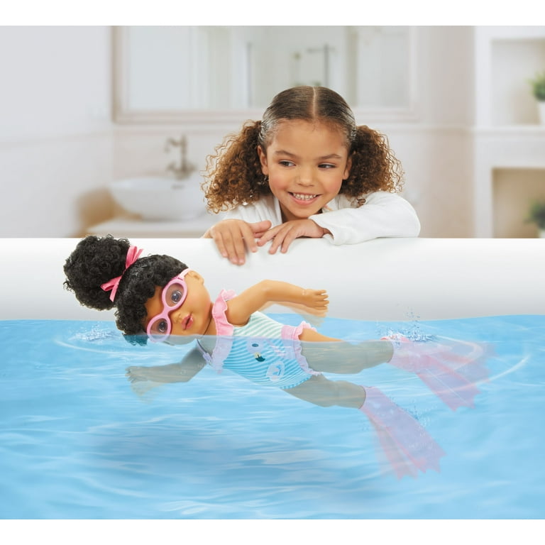 Baby born swimming 2024 doll walmart
