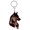 Orange, variant on Plateau Wolf Keychain Decoration, Durable and Stylish Metal Design with Intricate Details, Symbolic and Powerful Gift for Wolf Enthusiasts, Ideal for Key Decoration, Office, or Personal Use