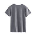 thumbnail image 4 of TWY Women Heart Graphic Print Tees Couples Style Short Sleeves T-Shirt, 4 of 6